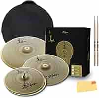 Amazon.com: Zildjian LV468 L80 Low Volume Cymbal Pack Bundle